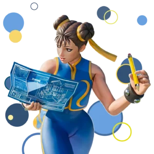 Chun Li Fortnite Map: Street Fighter Crossover Event