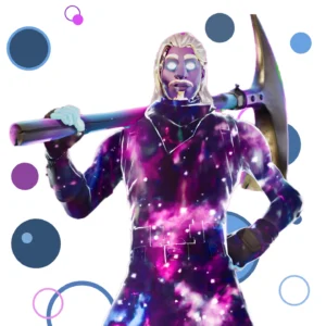 Galaxy Skin Fortnite with a cosmic, star-filled design.