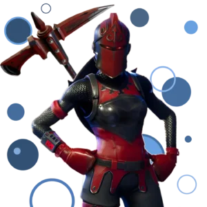 Black Knight Fortnite account showcasing the rare and legendary skin