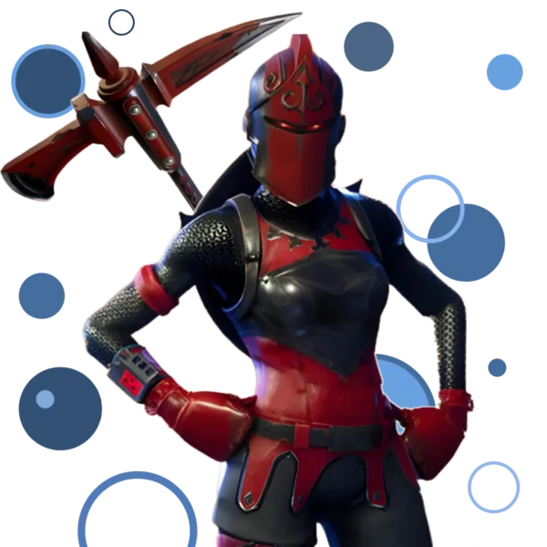 Black Knight Fortnite account showcasing the rare and legendary skin