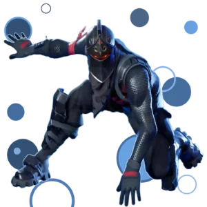 the Fortnite Black Knight skin, exuding power and dominance on the battlefield.