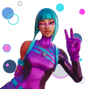 Fortnite Wonder Skin with vibrant design