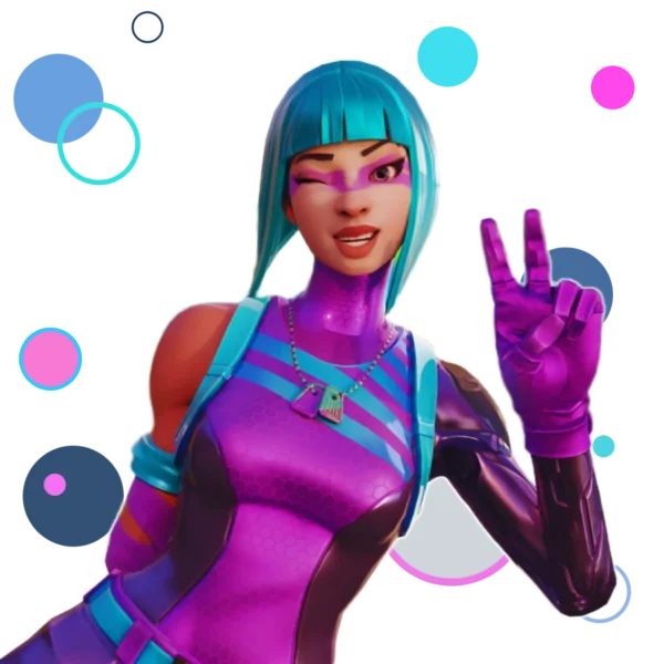 Fortnite Wonder Skin with vibrant design