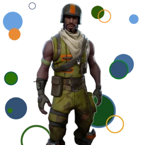 Aerial Assault Trooper Fortnite skin with military-inspired design