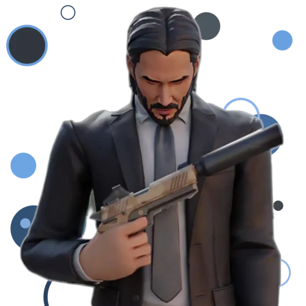 Fortnite John Wick Skin - Transform into the legendary hitman in-game.