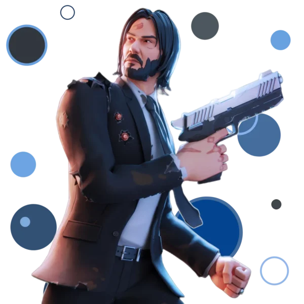 John Wick Fortnite Skin - Transform into the legendary hitman in Fortnite.